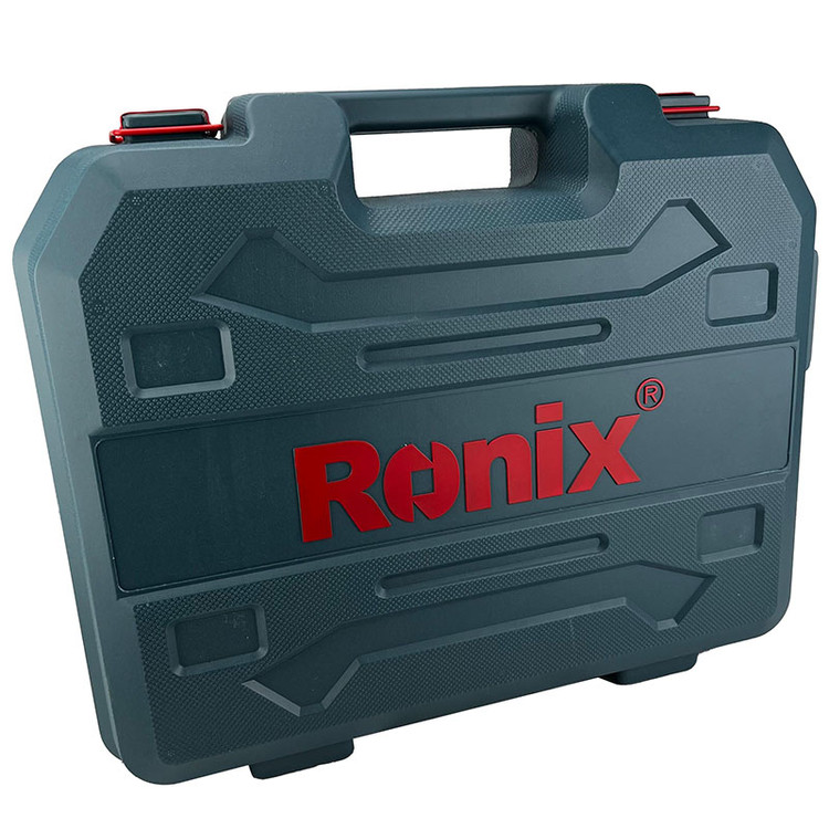 کیت دریل شارژی چکشی 20 ولت دو باتری رونیکس مدل RS-8620