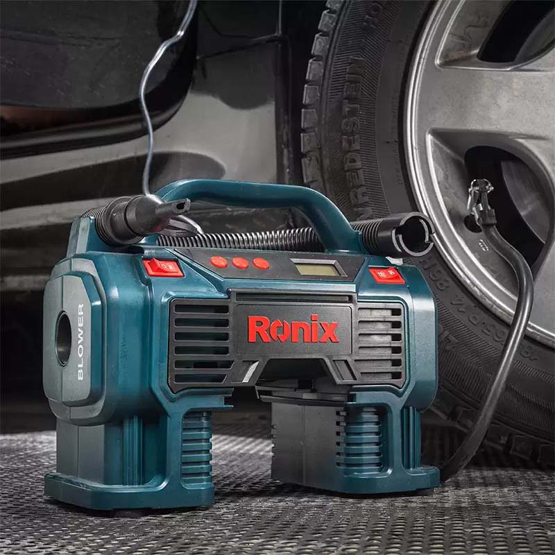 مینی کمپرسور سه کاره فندکی کیفی رونیکس مدل RH-4260B