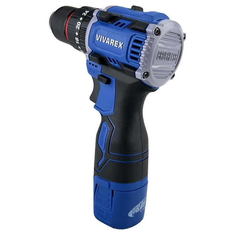 دریل شارژی 16 ولت براشلس ویوارکس مدل VR1608-BLX