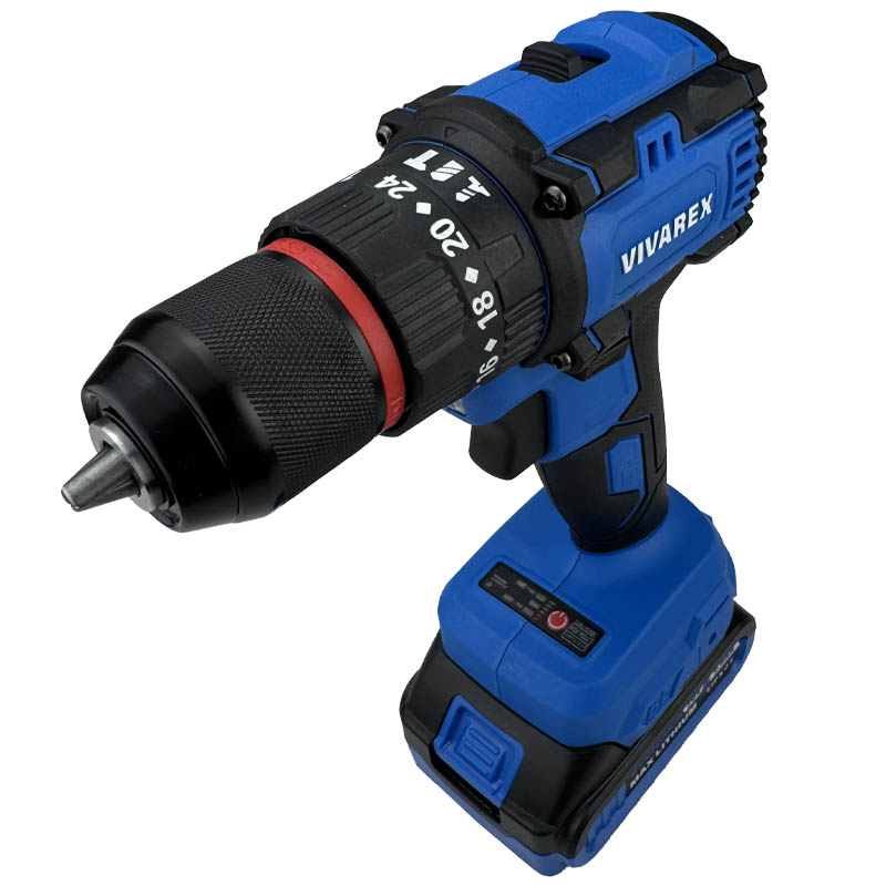 دریل شارژی 20 ولت براشلس ویوارکس مدل VR2010-BLX
