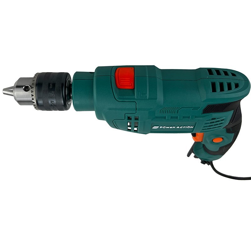کیت دریل چکشی و متعلقات 28 پارچه پاوراکشن مدل ID750-B