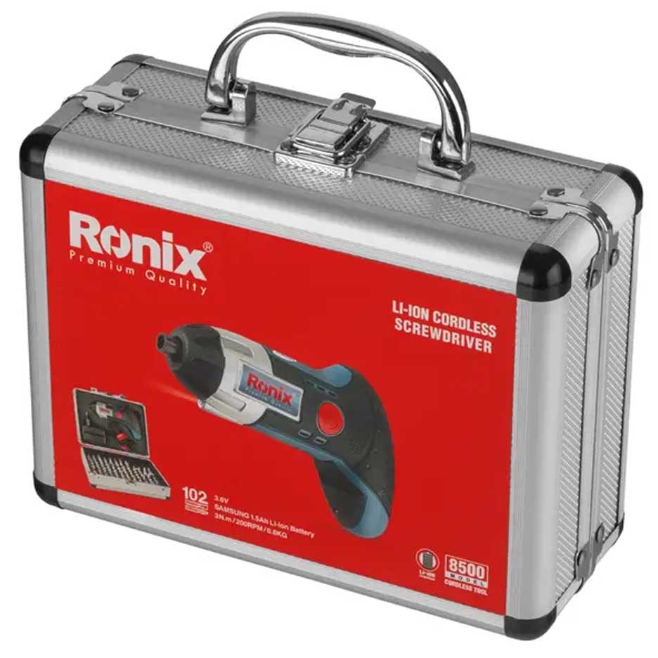 پیچ گوشتی شارژی مشتی رونیکس 8500