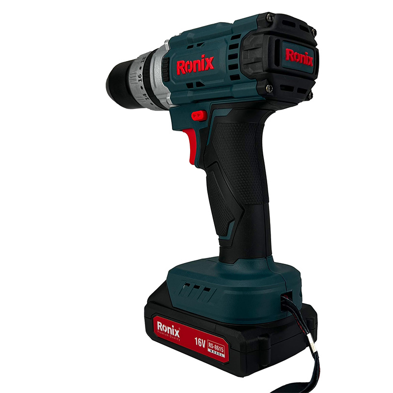 کیت دریل شارژی 16 ولت دو باتری رونیکس مدل RS-8615
