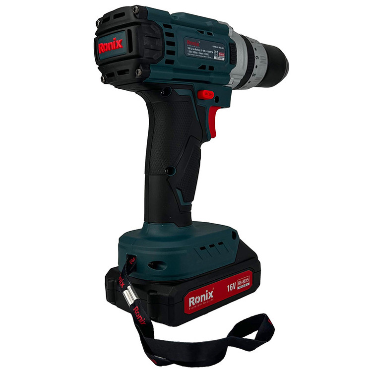کیت دریل شارژی 16 ولت دو باتری رونیکس مدل RS-8615