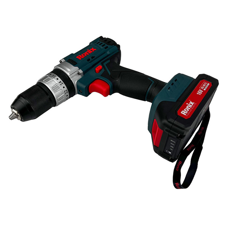 کیت دریل شارژی 16 ولت دو باتری رونیکس مدل RS-8615