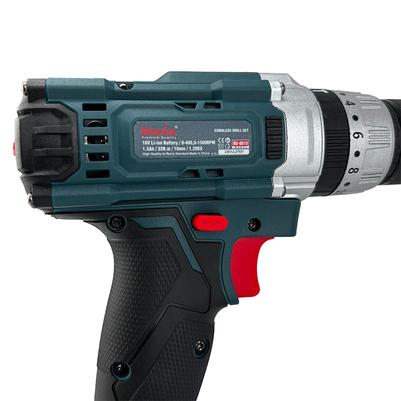 کیت دریل شارژی 16 ولت دو باتری رونیکس مدل RS-8615