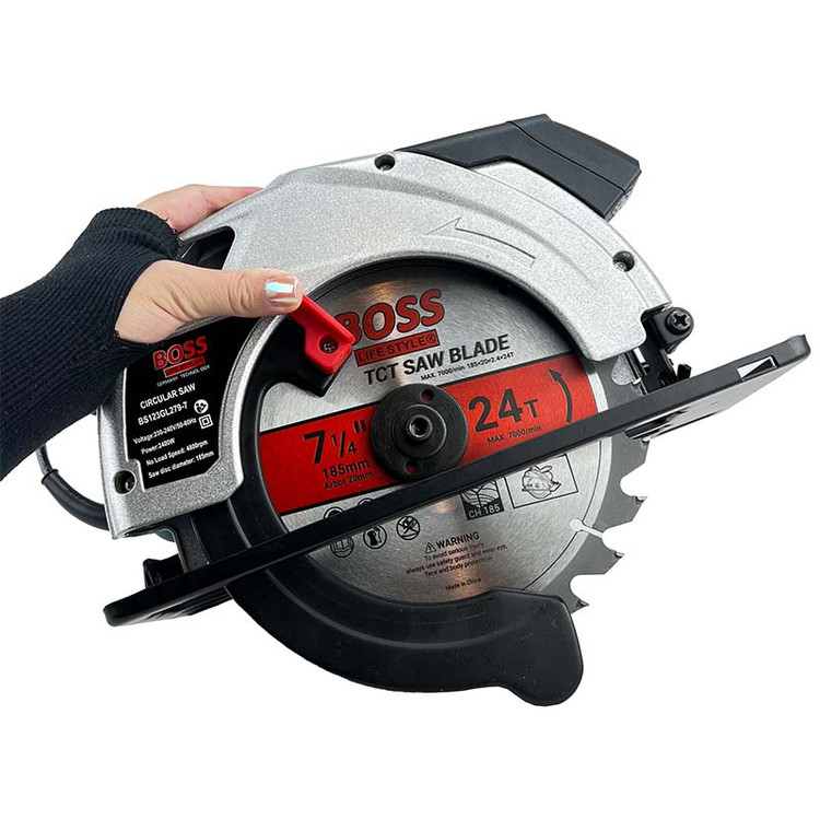 اره گردبر 2400 وات لیزری باس مدل 185BL