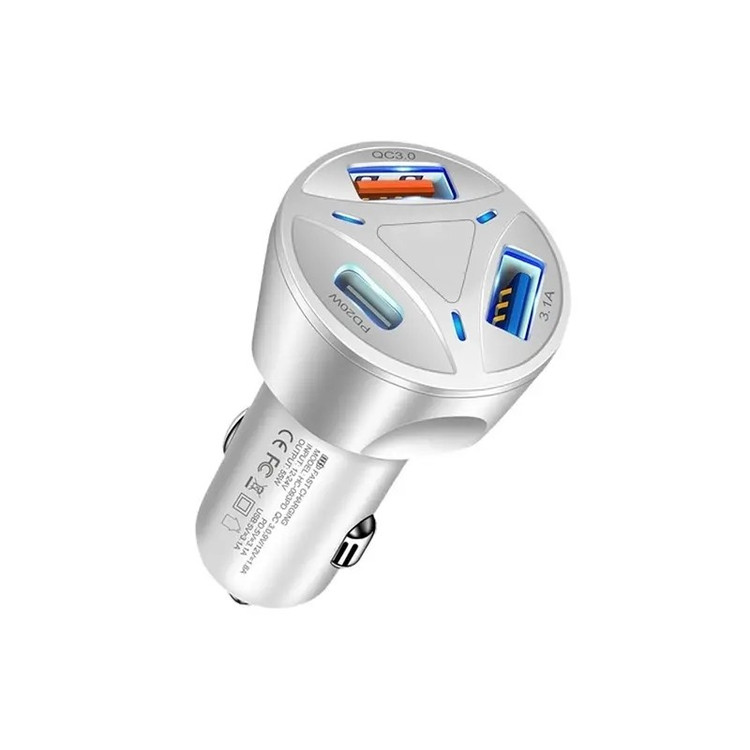 شارژر فندکی خودرو 55 وات QC3.0