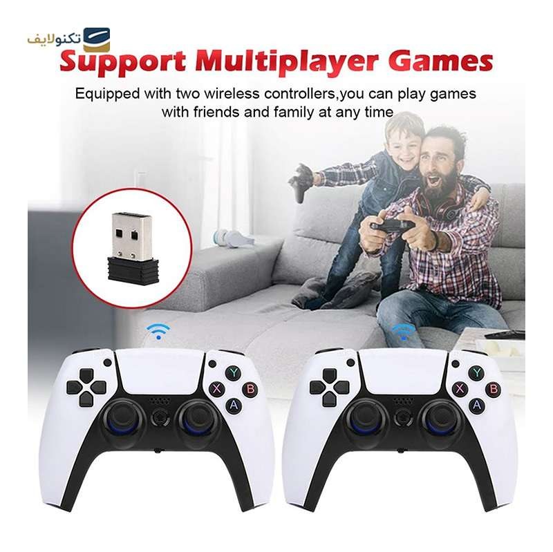 کنسول بازی گیم استیک پرو طرح ps5 مدل Game stick 4K Ultra