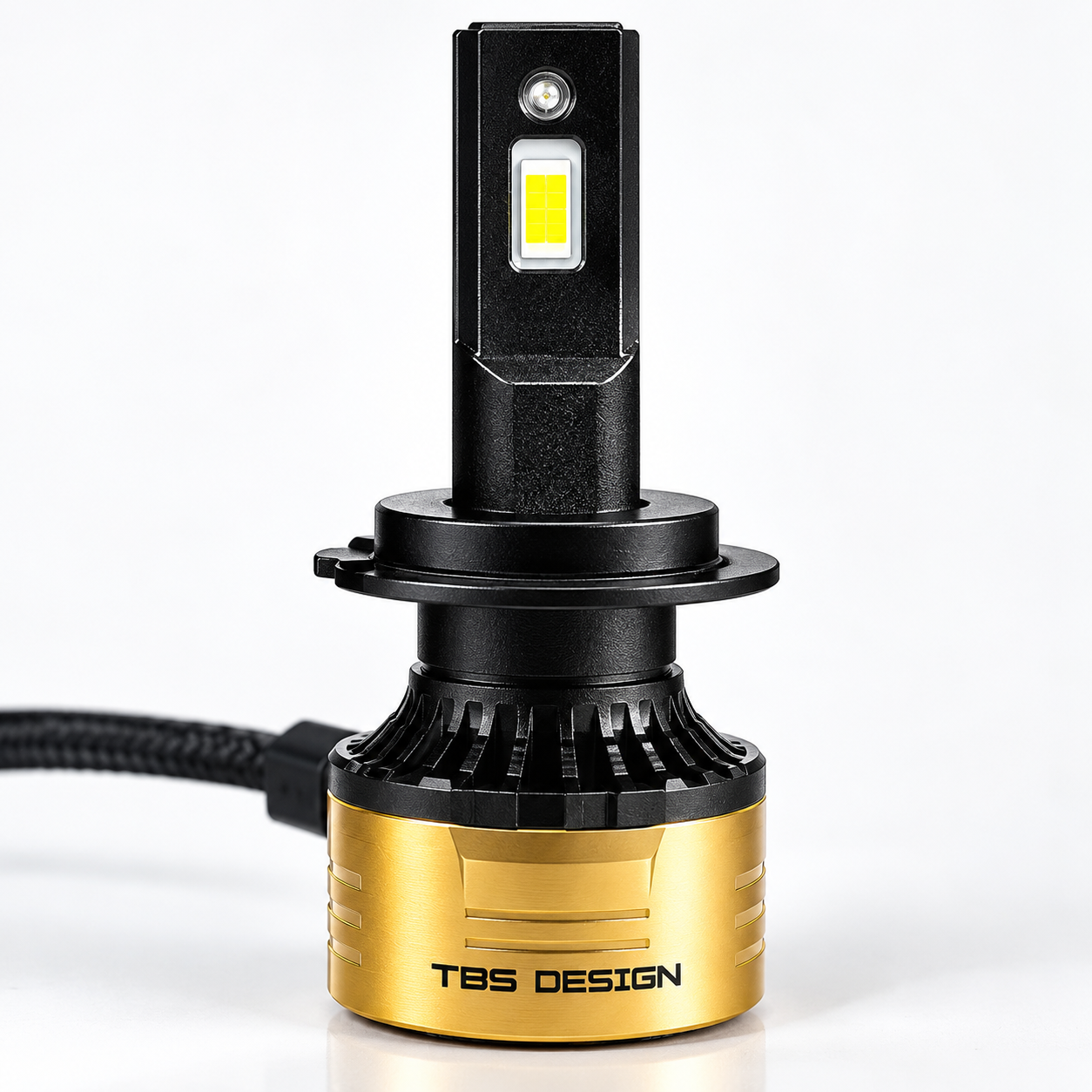 هدلایت توبیز T43 PRO پایه H7 نور زرد فابریک 3800 کلوین 120 وات با گارانتی
