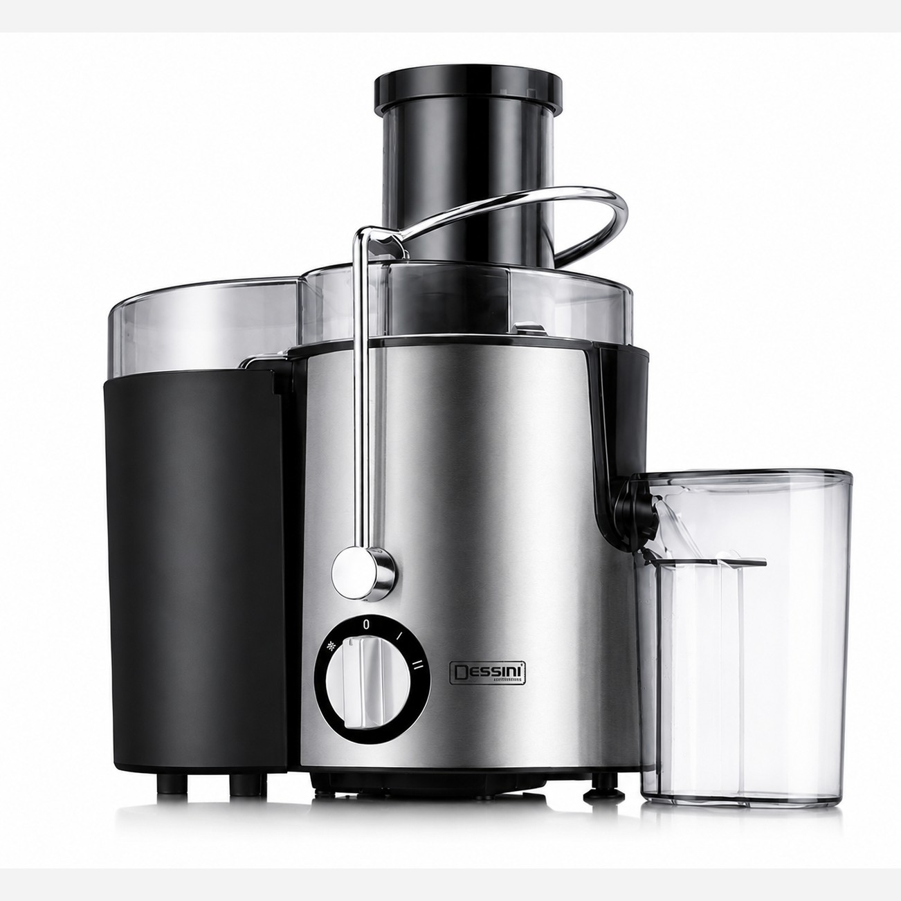 آبمیوه گیری دسینی Dessini مدل KD-111 با توان 800 وات مخزن 1.5 لیتری و 2 سال گارانتی