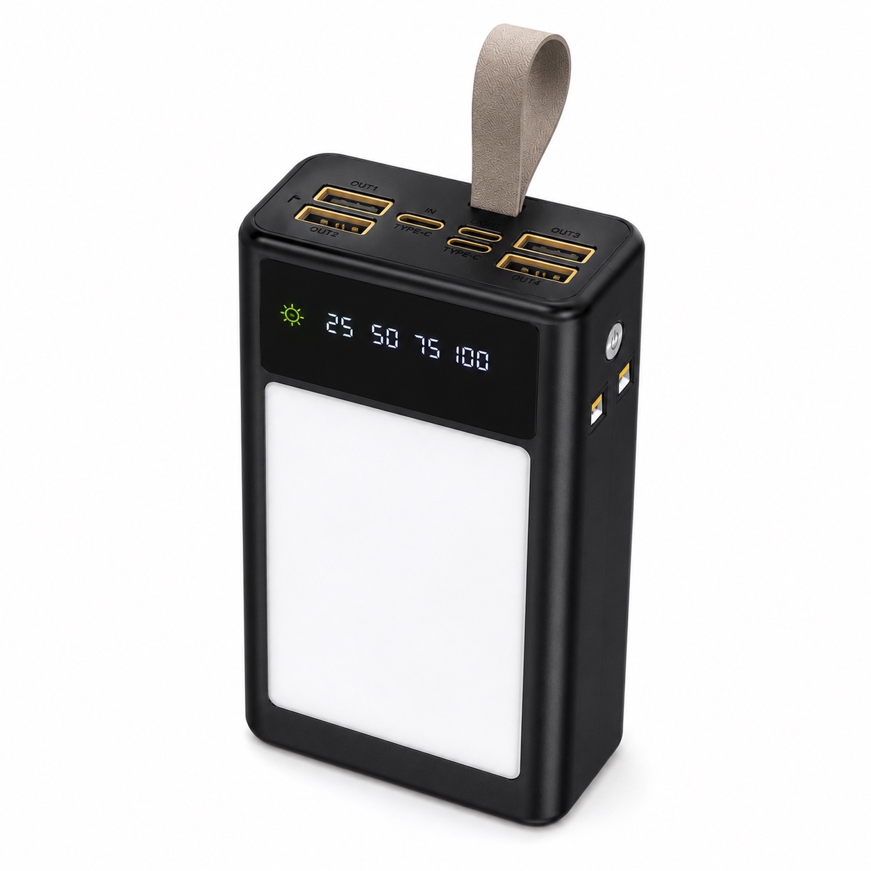 پاوربانک Oiarme OX17 ظرفیت 30000mAh با شارژ سریع 22.5 وات و چراغ LED