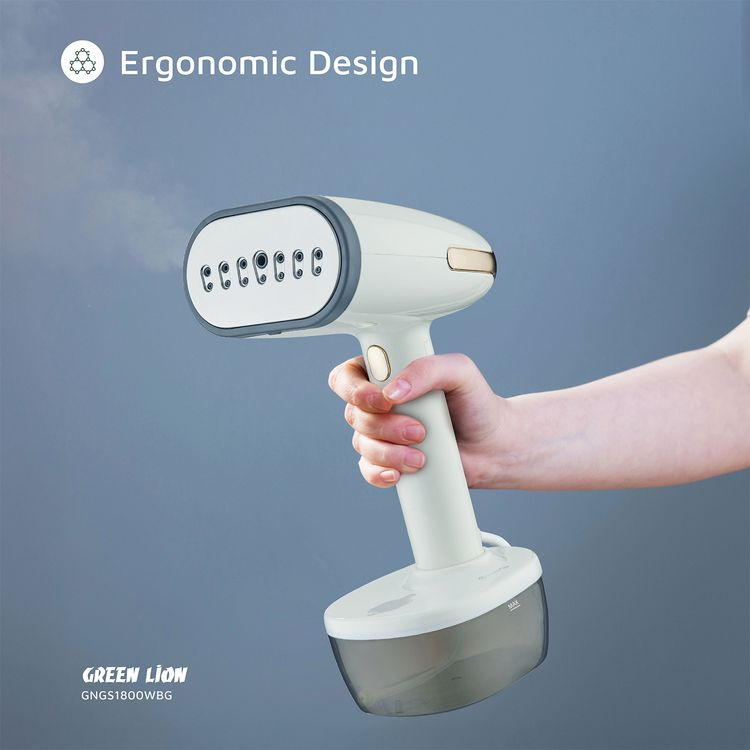 اتو بخار دستی گرین لاین مدل Green Lion Steam 1800W Garment Steamer توان 1800 وات و بخاردهی سریع