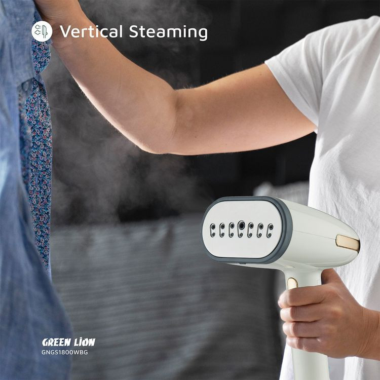 اتو بخار دستی گرین لاین مدل Green Lion Steam 1800W Garment Steamer توان 1800 وات و بخاردهی سریع