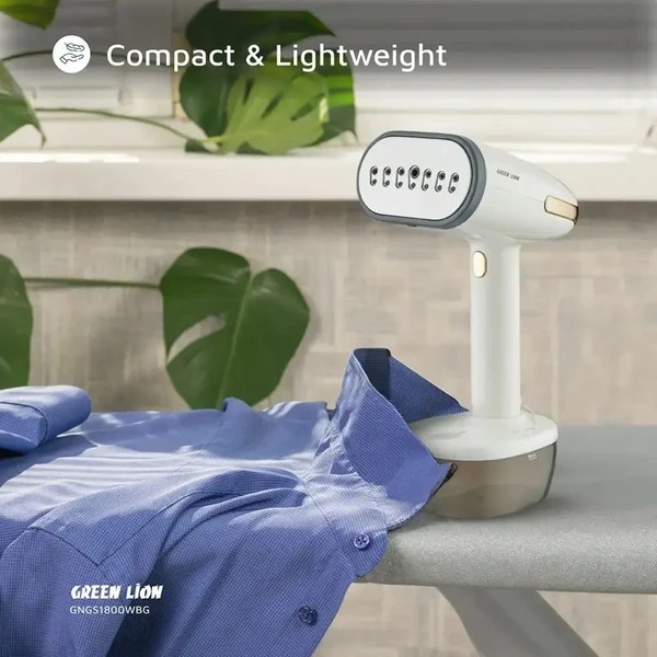 اتو بخار دستی گرین لاین مدل Green Lion Steam 1800W Garment Steamer توان 1800 وات و بخاردهی سریع