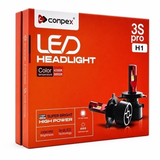 هدلایت کانپکس مدل 3S PRO پایه H1 با