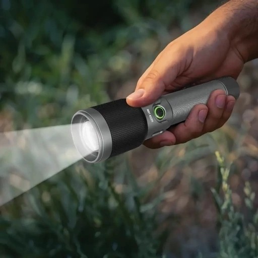 چراغ قوه شارژی گرین لاین Green Lion Ranger Portable LED Torch