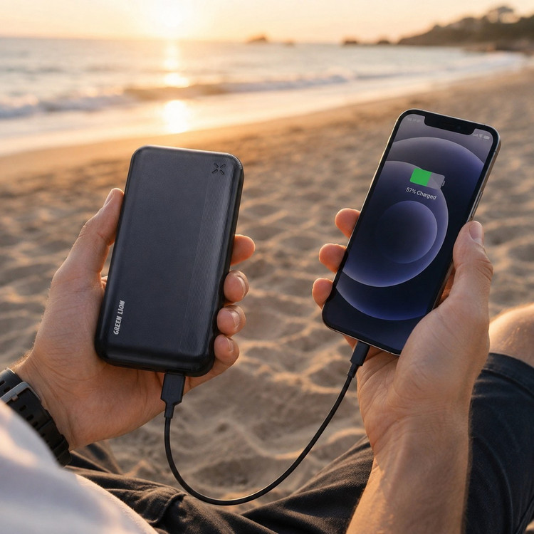 پاوربانک گرین لاین MILOS ظرفیت 20000mAh با گارانتی