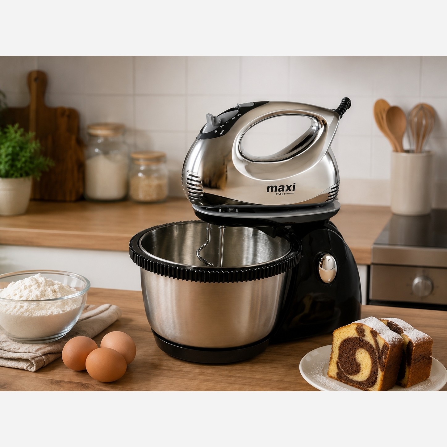 همزن کاسه دار مکسی مدل MX-903 با گارانتی