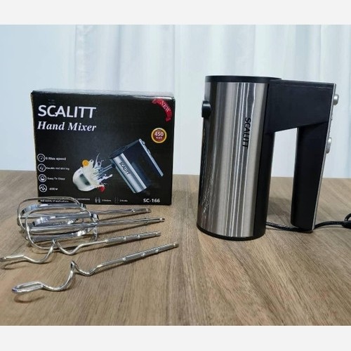 همزن برقی اسکارلت مدل SC-166 با 1 سال گارانتی 450 وات