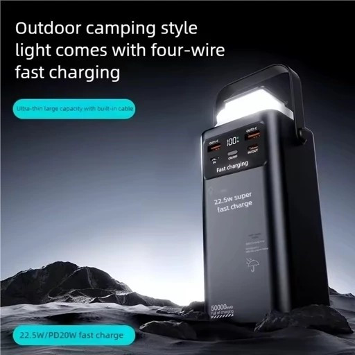 پاوربانک DAKEWEI ظرفیت 50000mAh فست شارژ 22.5W