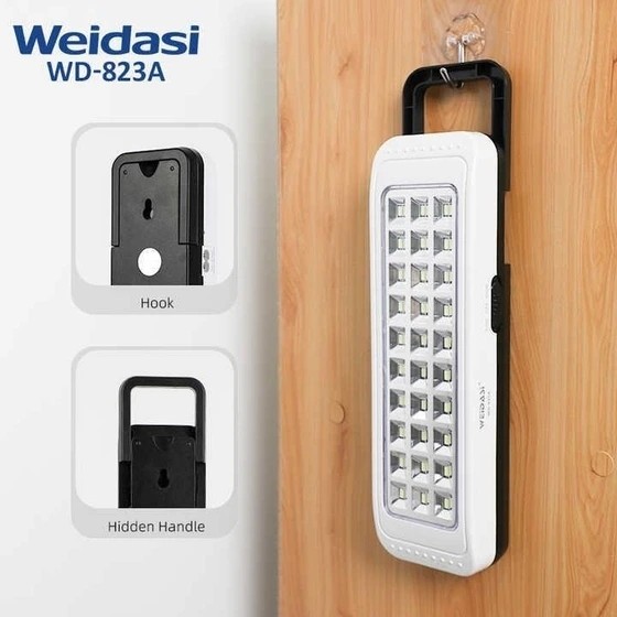 چراغ اضطراری ویداسی مدل WD-823A مهتابی