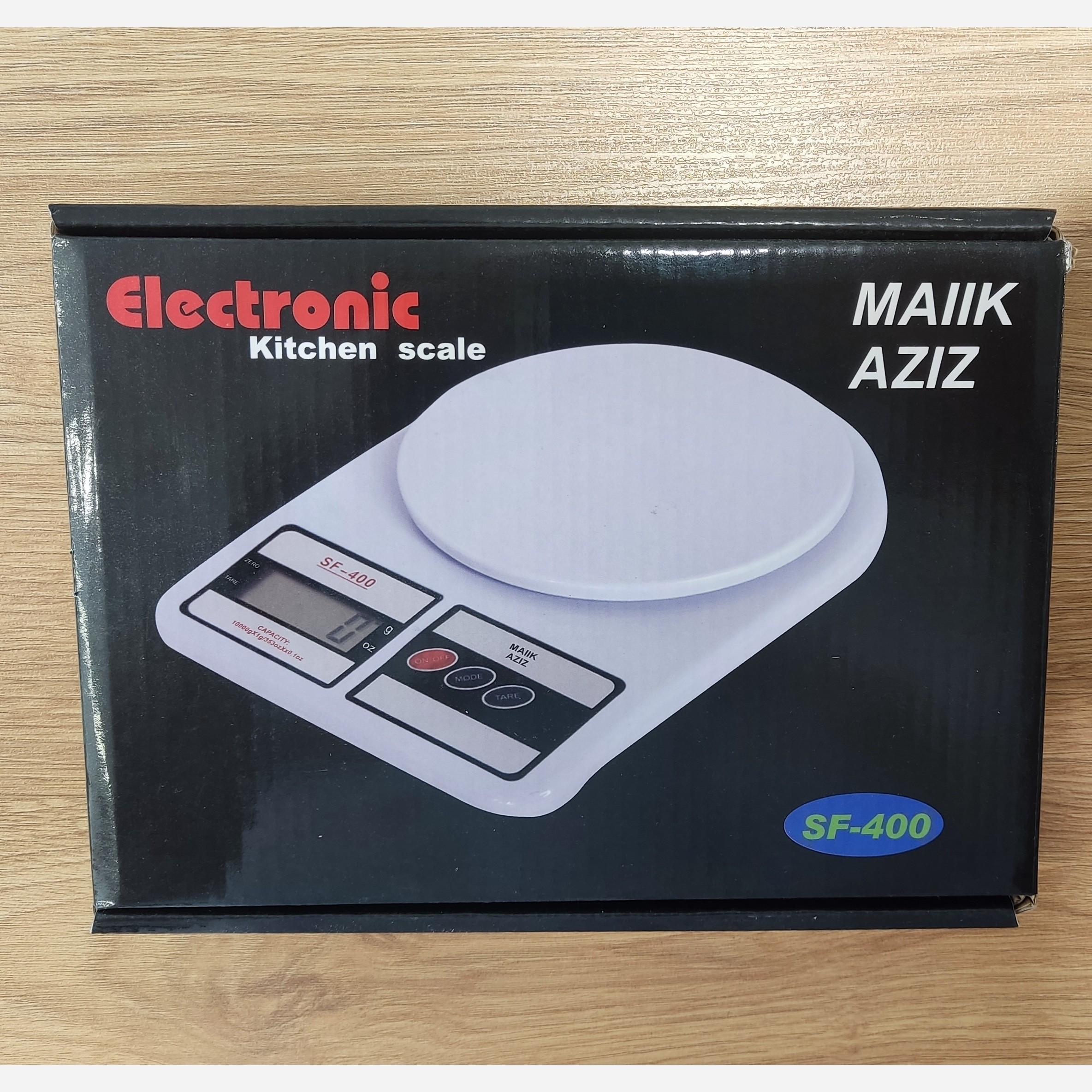 ترازوی آشپزخانه الکترونیک مدل SF-400