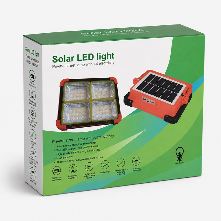 پروژکتور خورشیدی LED شارژی چندکاره