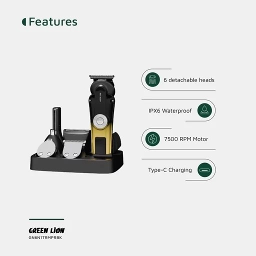 ماشین اصلاح 6 در 1 گرین لاین مدل Trim Pro GL