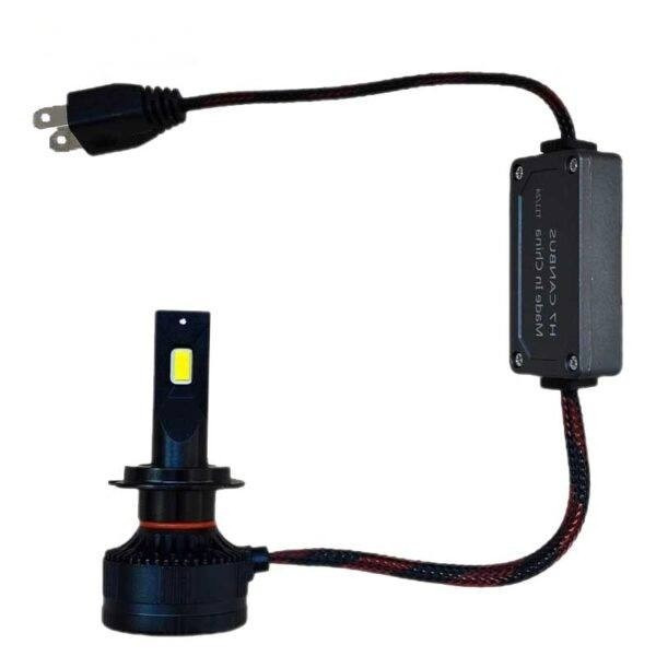 هدلایت خودرو کانپکس CONPEX مدل 3S PRO پایه H7 با چیپ CSP نسل سوم نور سفید و آفتابی فن خنککننده و گارانتی یکساله