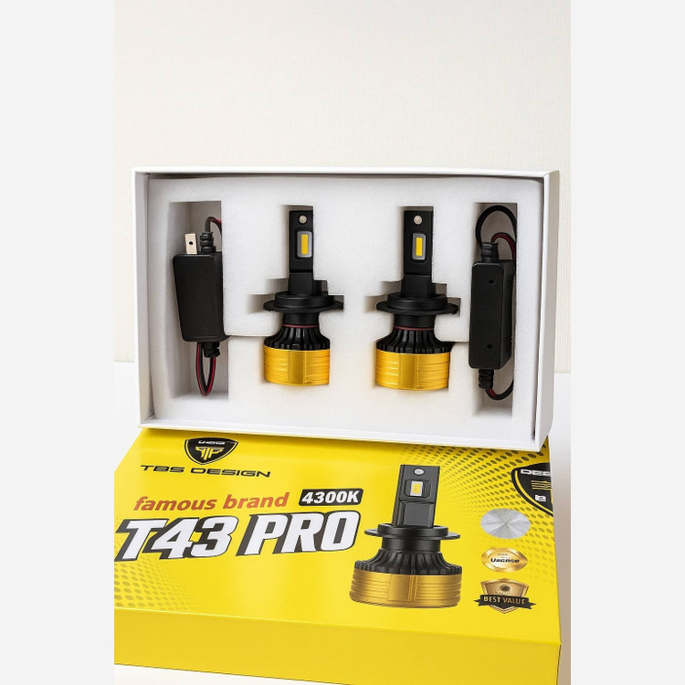 هدلایت Tobys T43 PRO پایه اچ7 نور زرد با گارانتی