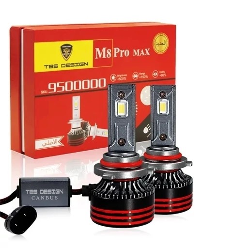 هدلایت توبیز اصلی پایه 9005 مدل M8 PROMAX با 1 سال گارانتی