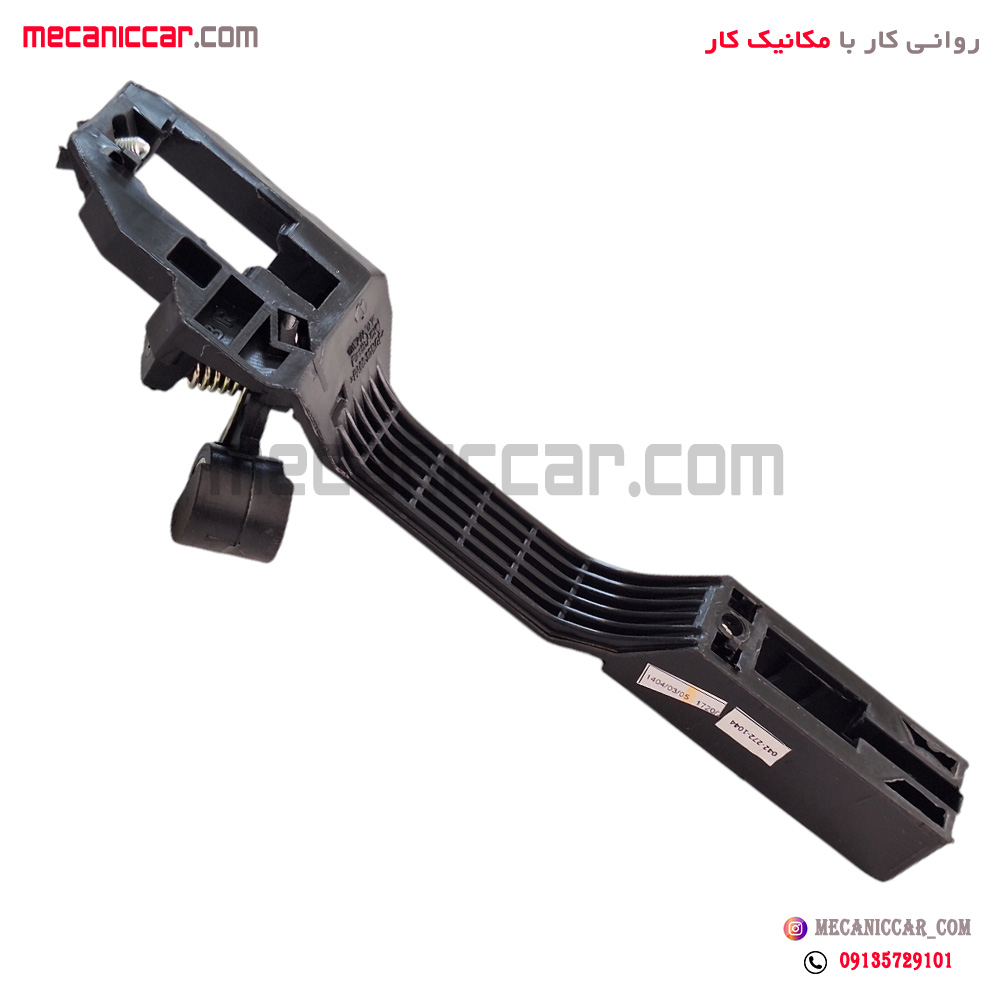 پایه (براکت) دستگیره درب بازکن بیرون عقب راست دنا و سمند سورن پلاس ایساکو (خاص رودری با بدون سوراخ شاسی قفل کن)