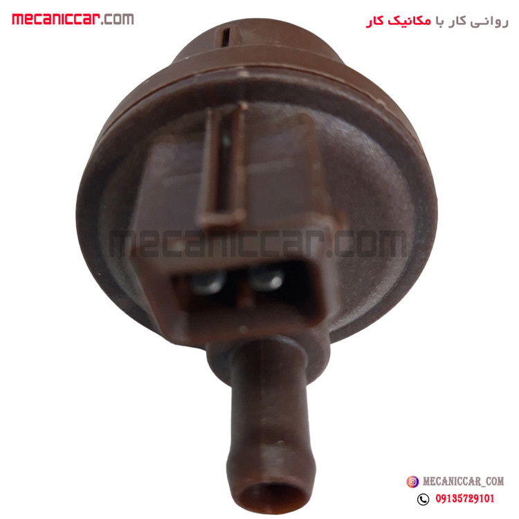 شیر برقی (رله) کنیستر بنزین قهوه ای ساژم پژو 405 و پراید و 206 دناکو