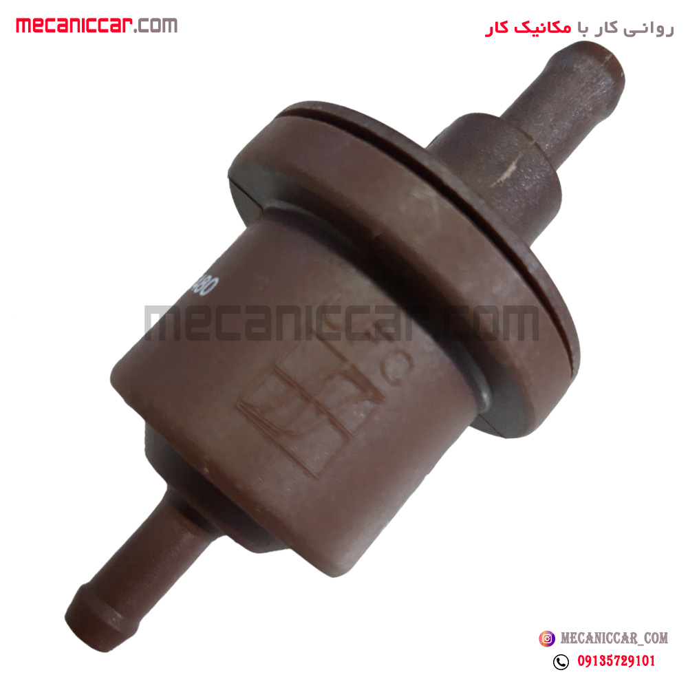 شیر برقی (رله) کنیستر بنزین قهوه ای ساژم پژو 405 و پراید و 206 دناکو