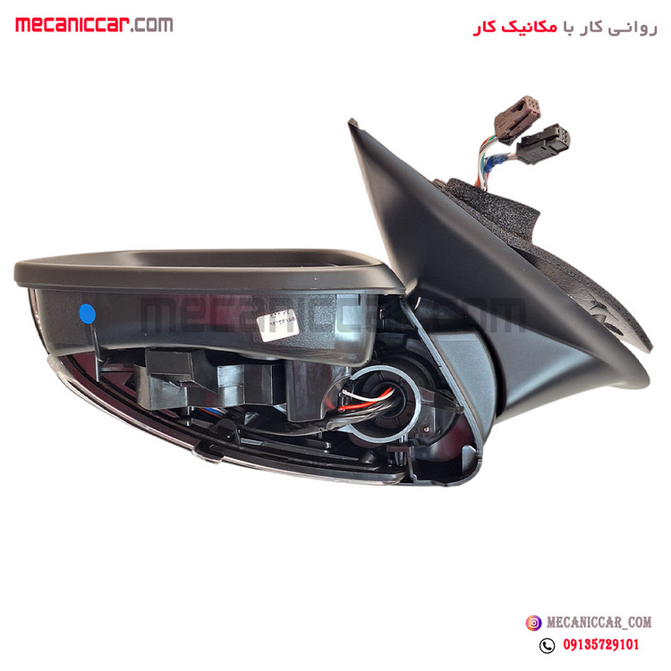 اینه کامل تاشو دستی راست تارا (بدون فلاپ) برازش صنعت