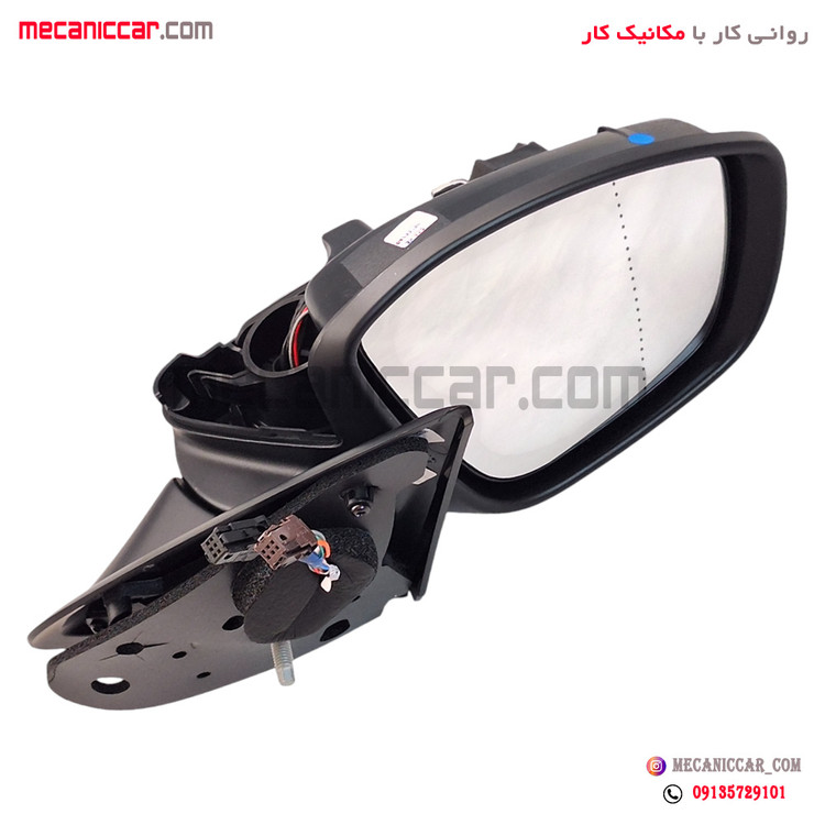 اینه کامل تاشو دستی راست تارا (بدون فلاپ) برازش صنعت