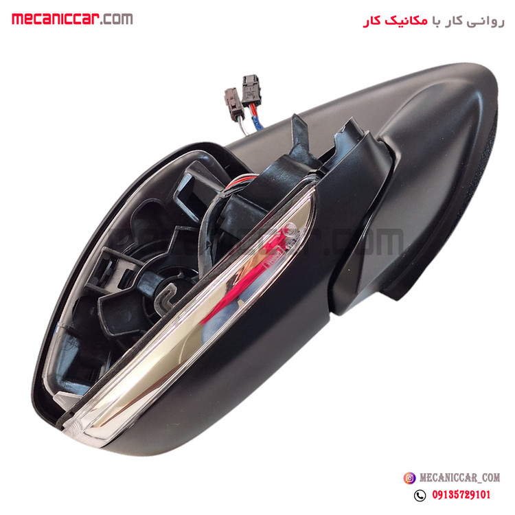 اینه کامل تاشو دستی راست تارا (بدون فلاپ) برازش صنعت