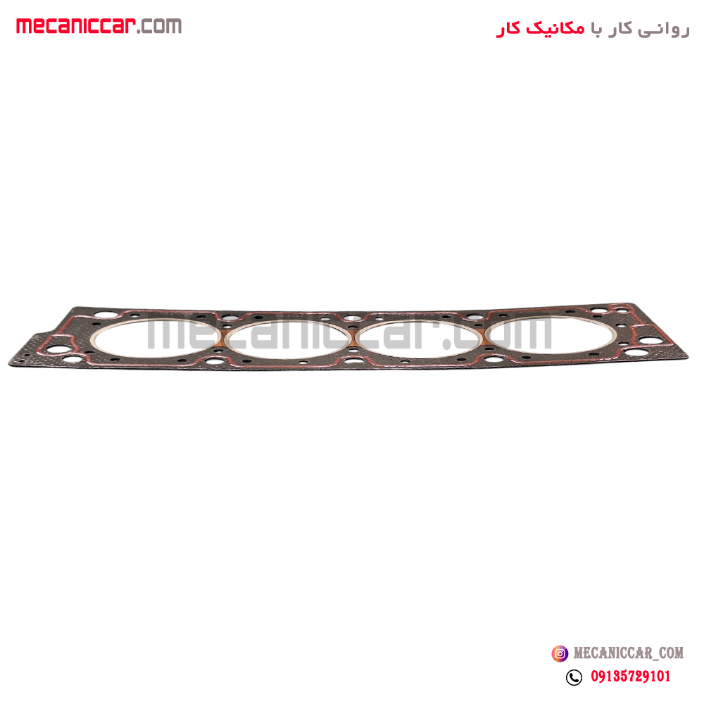 واشر سرسیلندر پژو 405 و پارس و سمند تعمیر اول 2 سوراخ تقویت شده (پرفومنس پل مسی) کیک