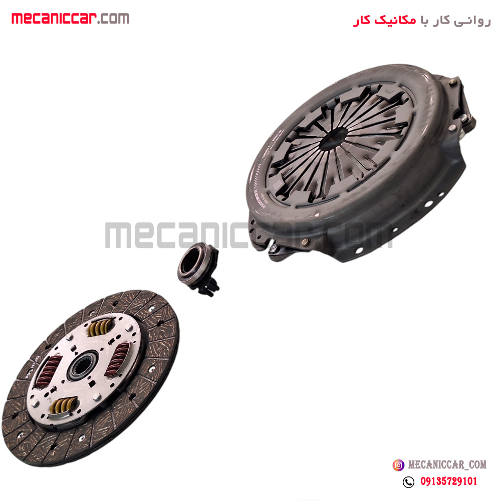 دیسک و صفحه کامل (کیت کلاچ) جدید پژو پارس و سورن xup عظام پایاکلاچ