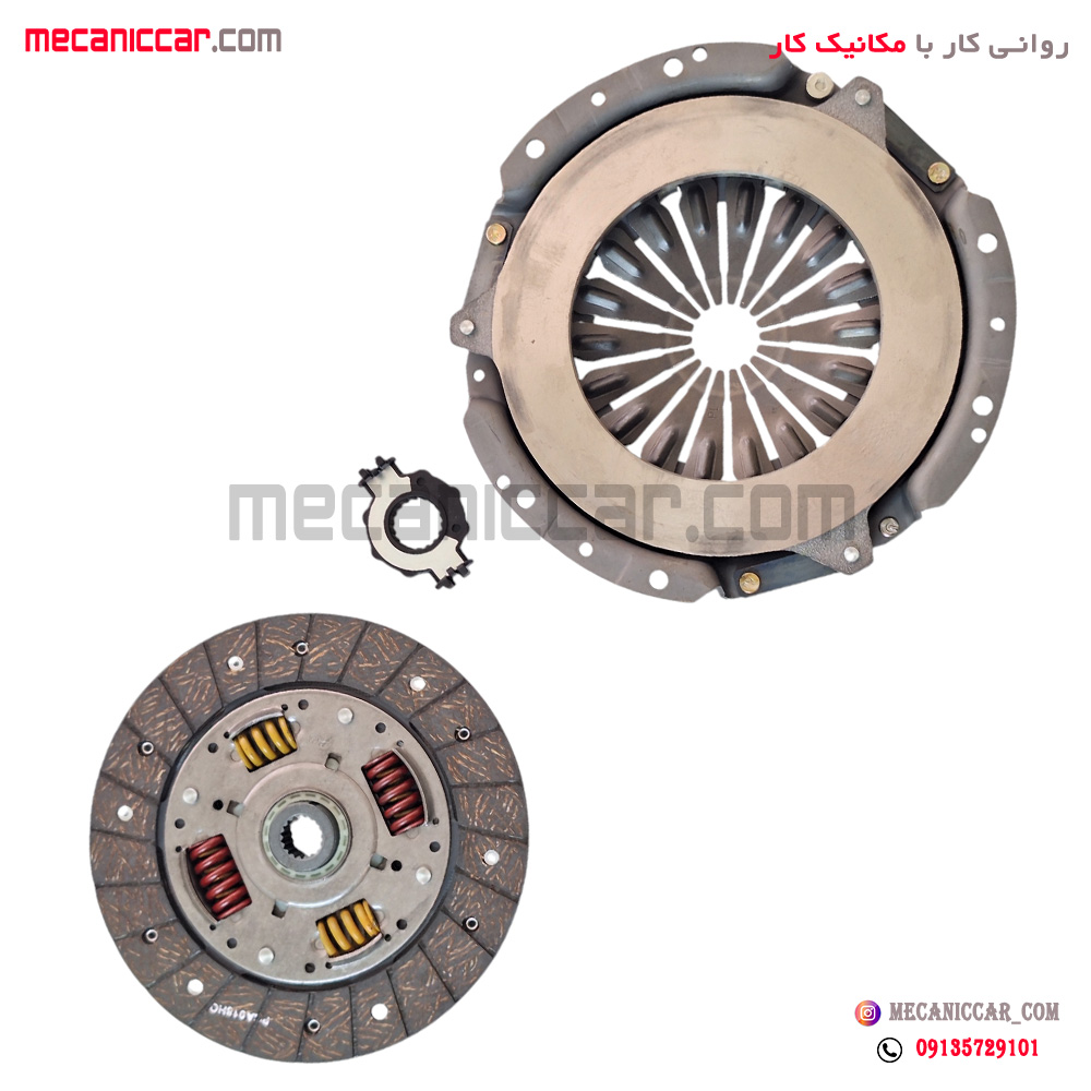 دیسک و صفحه کامل (کیت کلاچ) جدید پژو پارس و سورن xup عظام پایاکلاچ