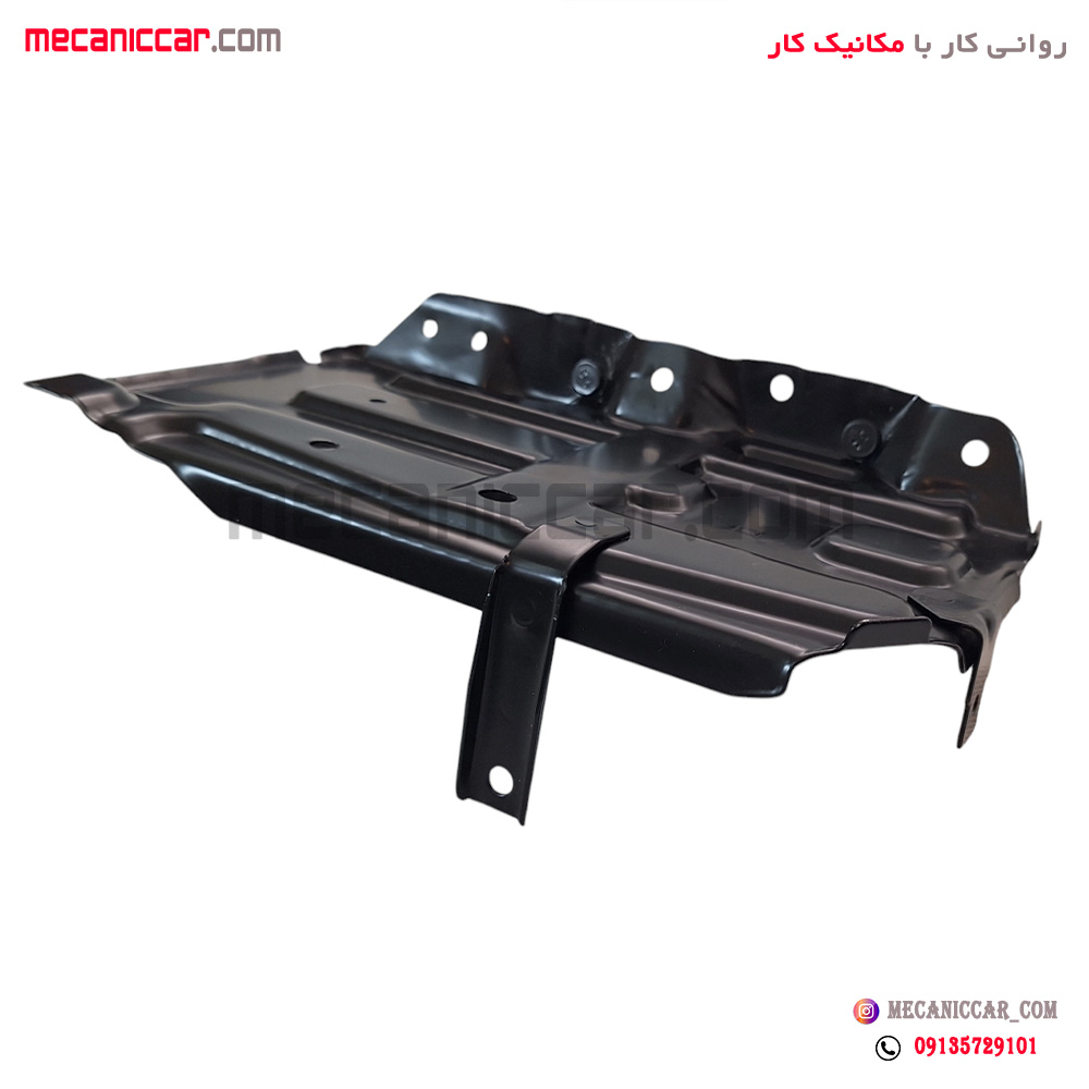 سینی (قاب) زیر باطری فلزی رنگ شده پژو 405 و پارس و سمند ایساکو