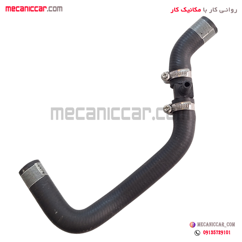 شیلنگ بخاری ورودی کوتاه پژو 405 و پارس و سمند دوگانه سوز سبزوار