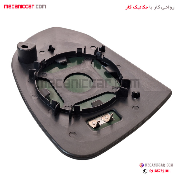 شیشه اینه چپ با کفی وگرمکن اطلس
