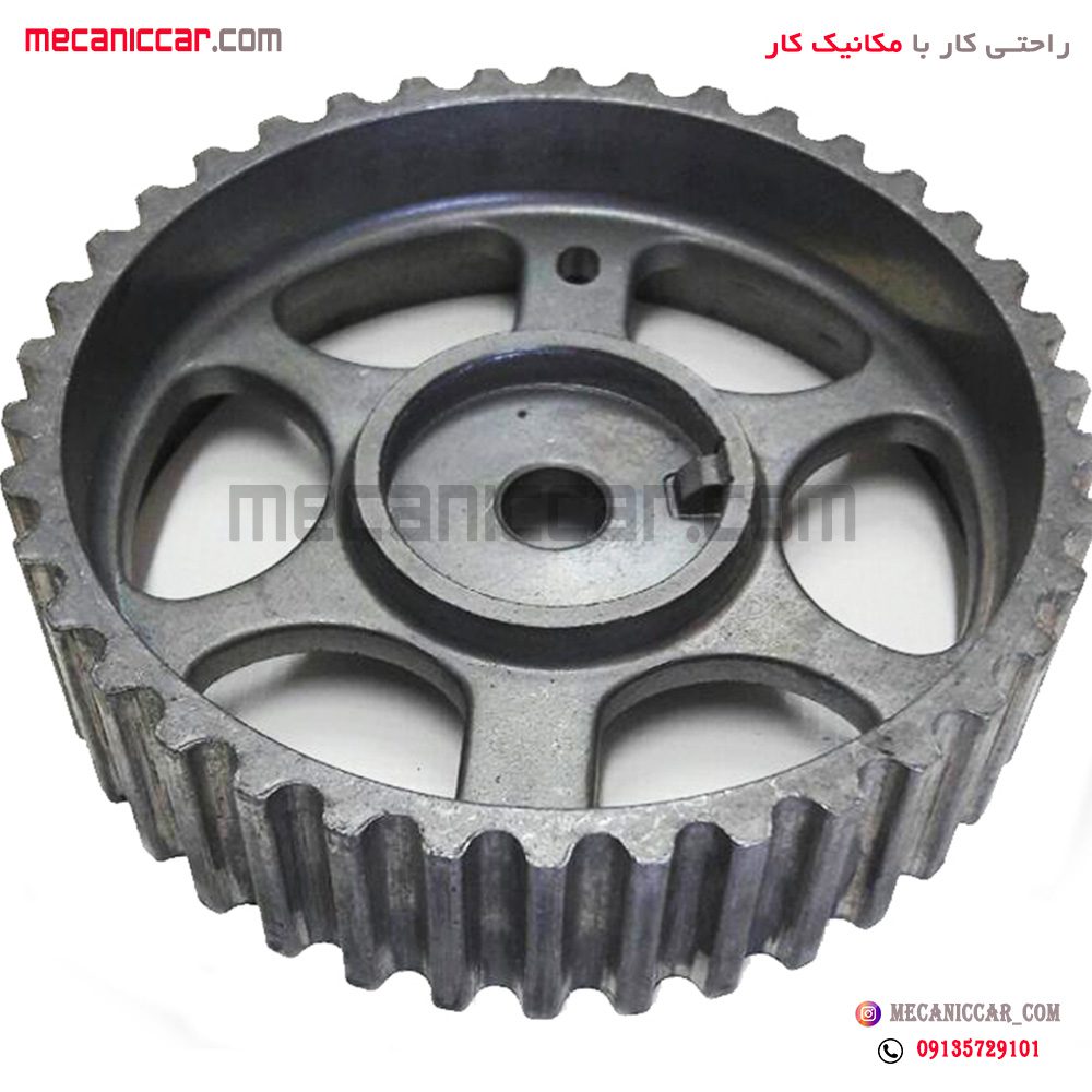پولی تسمه تایم (دنده میل سوپاپ) دود خروجی سمند ملی EF7