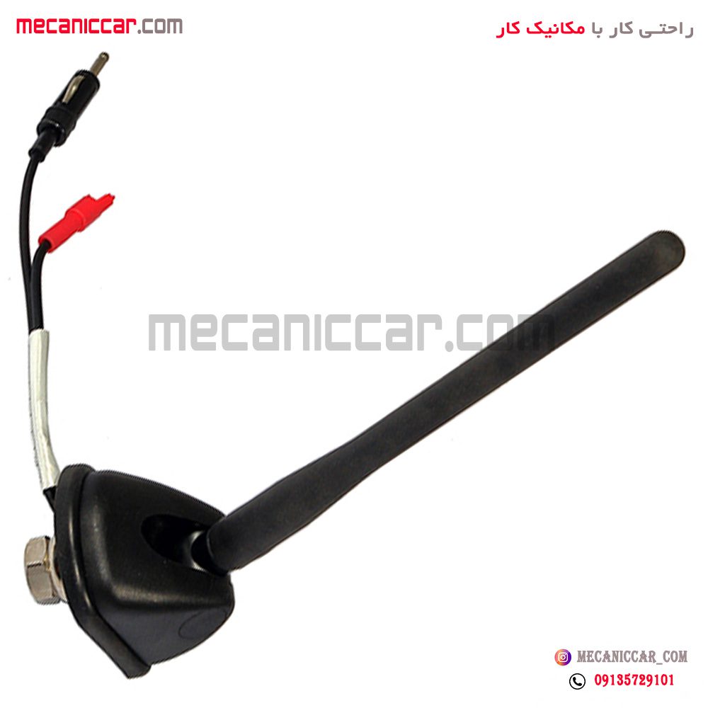 مجموعه انتن سقفی کامل اکتیو با میل سمند ملی ef7 و پارس دناکو