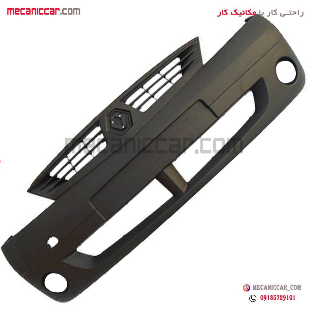 سپر جلو خام بدون رنگ (با جای مه شکن) ال نود (L90) سروصنعت