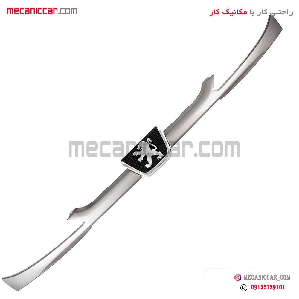 جلو پنجره پژو 206 - ابرویی (چپ و راست) با ارم