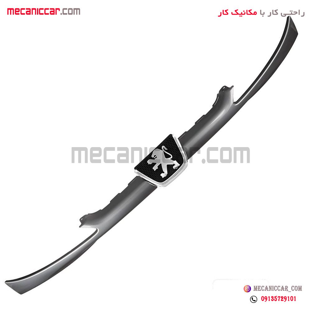 جلو پنجره پژو 206 - ابرویی (چپ و راست) با ارم