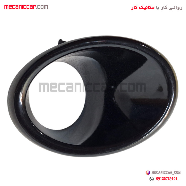 قاب دور مه شکن (پرژکتور) رنگی سپر جلو راست پژو 207 بی نی سی
